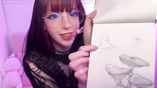 Mitsarin Rides A Dildo To Cum