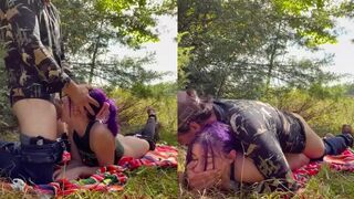 Spiraling Spirit Gets Fucked In The Woods