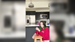 BaileyEilish Rides Dildo Until Squirt