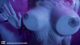 MarshSwallow And Bella Mur Shower Fuck