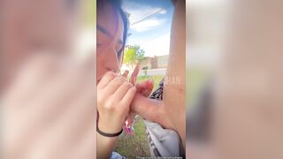 Amizinha_X Gets Fucked In The Street