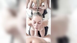 Handcuffed Barbellinaa Gets Her Pussy Railed