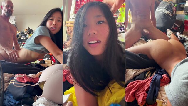MichelleFromChina18Yes Gets Doggy Fucked By BF