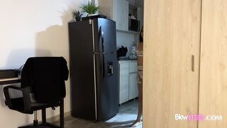 Elipetitt Gets Cum In Mouth During Blowjob