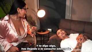 Busty TibaSins Fucks Muscular Patient