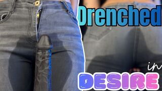 Natt Bega Pisses Dildo In Tight Jeans