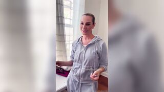 Sandy Takes Cum In Mouth After Blowjob