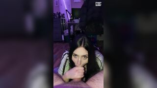 Joyliii Devours His Hard Cock Passionately