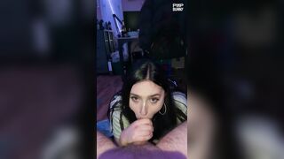 Joyliii Devours His Hard Cock Passionately