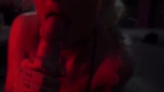 Alexandra Marianna Sucks Cock While Smoking Naked