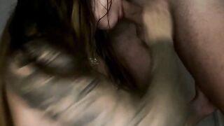 Hailey Queen Swallows Thick Cock Deeply