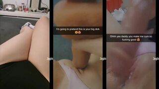 Joyliii Strokes Her Wet Pussy With A Dildo In Socks