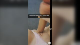 Joyliii Strokes Her Wet Pussy With A Dildo In Socks