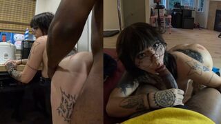 TriplexCeleste Devours Cum In The Kitchen