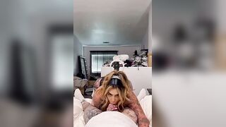 Ana Lorde Devours Her Boss's Hard Cock On Her Knees