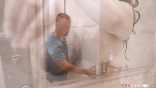 Dani Valentina Explores Her Soapy Body In The Shower