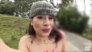 Susan Claric Teases Her Naked Beauty In Public