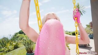 Emma Rosie Deeply Embraced In The Playground
