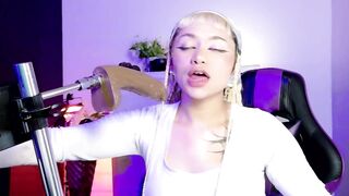 Sandra Milena Deeply Embraces Her Lover's Machine With Desire