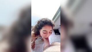 Nany Palacio Devours His Big cock Passionately