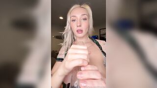 LinzyRay Commands Sloppy blowjob Instruction