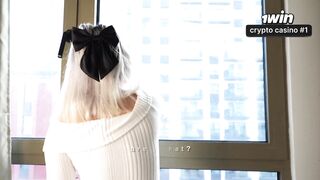 Flexy Lover Explores Extreme Flexible fuck In A Maid Outfit