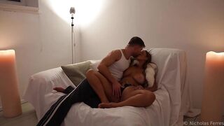 Alanna Pow Gets Her Big Ass Flooded By Nicholas POV