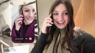 Luna Doll & Victoria Nova Unleash Massive Tits Threesome POV