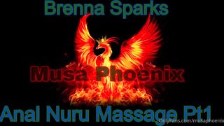 Brenna & Musa Pheonix Get Rammed During Anal Nuru