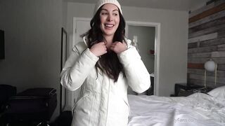 Elena Grey Squirts Her Winter Fluid For OnlyFans POV