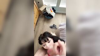 Flowerbrat Drilled Raw Anal To Get Facial