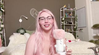 Angelicfukdoll Teases Big Tits In ASMR Session