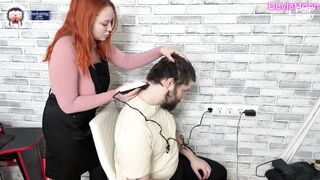 DeylaMoon Swallows Huge Fluidshot After Customer Roleplay