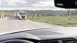 Hope Heaven Gives Deepthroat As Employee In Car