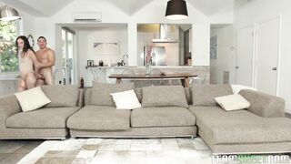 Gia Paige Sucks Sloppy Cock Near The Pool