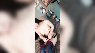 Betas Inferno Rubs Her Hairy Core In Costume