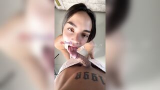 Daniela Oviedo Blows Her Trainer On The Couch