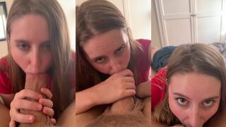 Laney Grey Sucks Big Thick Cock Sloppy