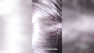 Bunnyblairxo Gets Fucked By Two Big Cocks In Lingerie