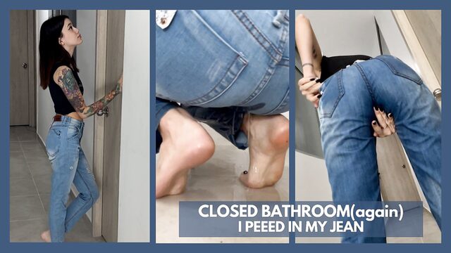 Minami Pisses Her Jeans In Her Crop Top