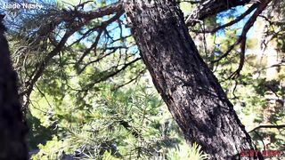 Ami Bue Pounded Tied Up In The Woods