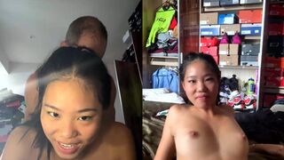 MichelleFromChina18Yes Sucks Big Cock On Camera