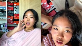 MichelleFromChina18Yes Sucks Hard Wearing Eye Mask