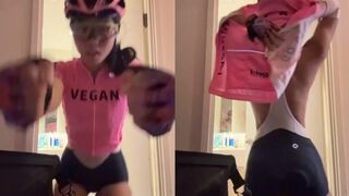 MichelleFromChina18Yes Flashes Her Small Tits On Bike