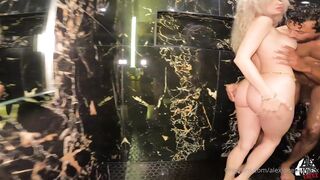 Yungsuccubus Sucks Alex Jones In The Shower