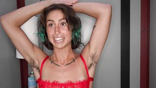 JessieBelleXXX Delights Two Men in Red Lingerie