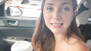 Macy Meadows Gets Sloppy Car Head In Her Miniskirt