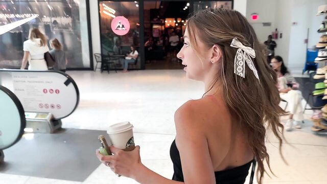 Macy Meadows Gets Sloppy Car Head In Her Miniskirt
