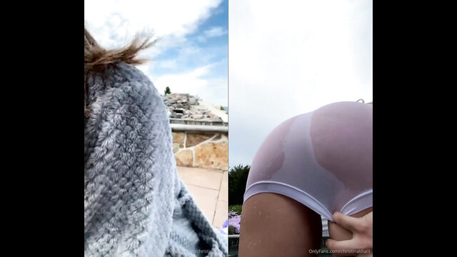 Christina Khalil Uses Vibrator After Lingerie Haul