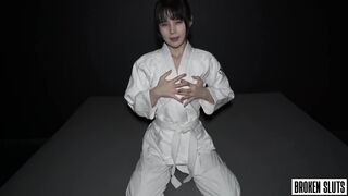 Marin Nico Gets Pounded By Three Cocks For Facial